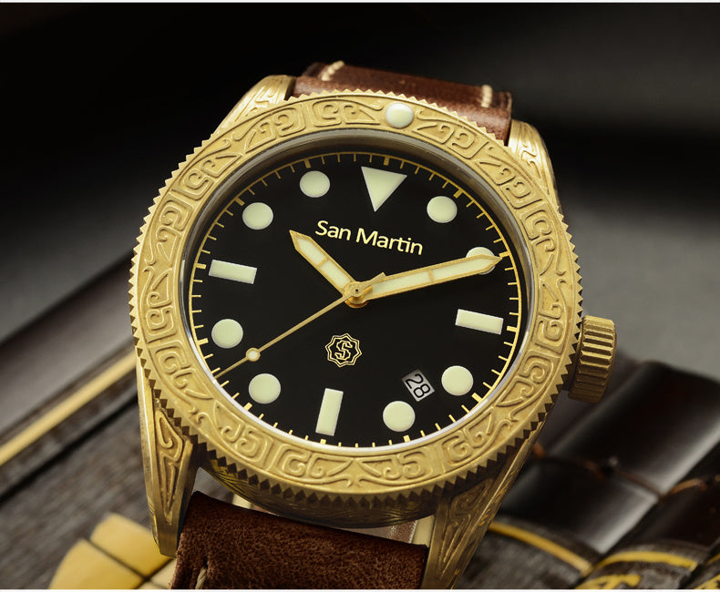 Bronze diving watch