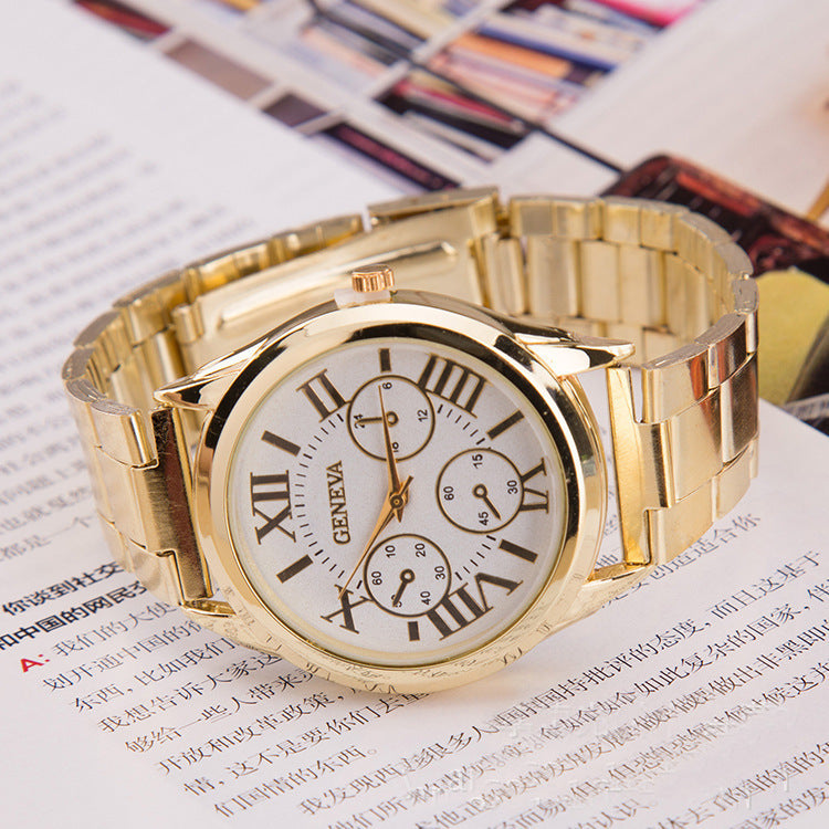 Geneva Alloy Student Quartz Watch Ladies