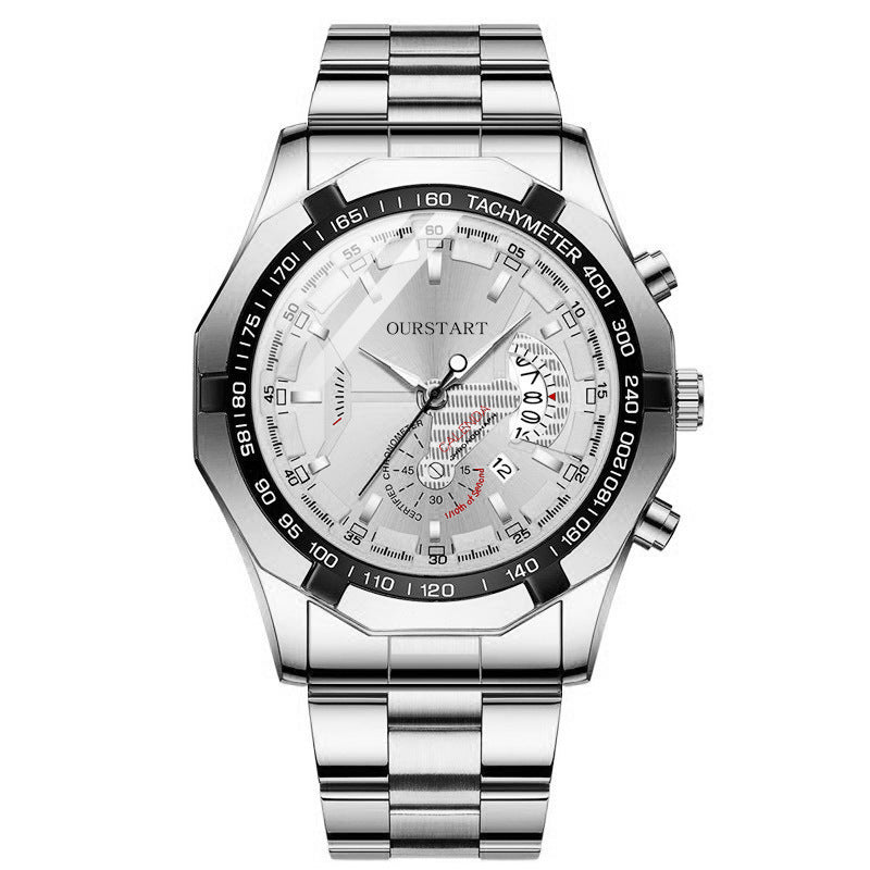 Non-mechanical Calendar Business Watch Men