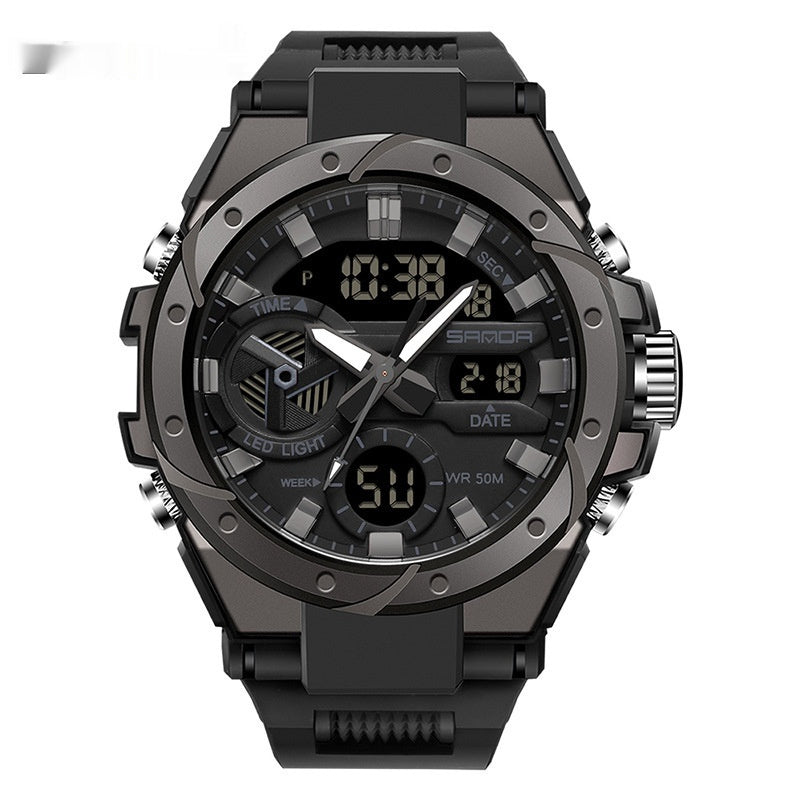 Multifunctional Outdoor Luminous Waterproof Electronic Watch